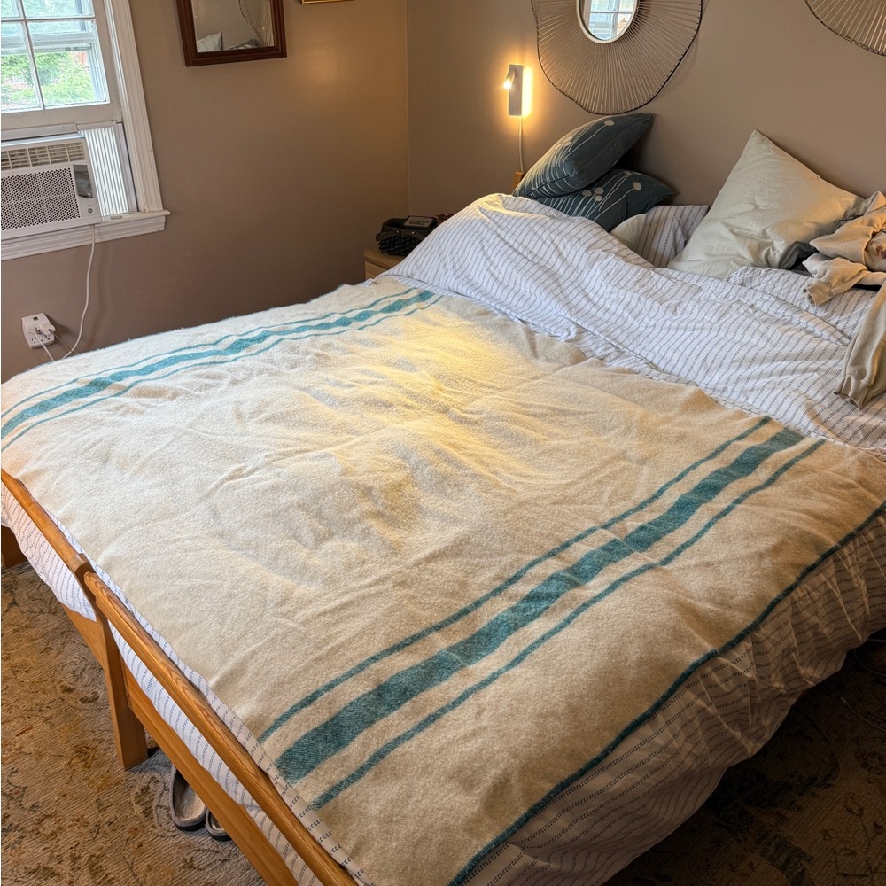 The Real Maine Blanket 100% Wool Blanket